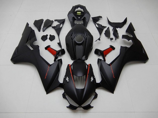 Discount 2017-2020 Black with Red Fireblade Honda CBR1000RR Motorcycle Fairings Kit UK