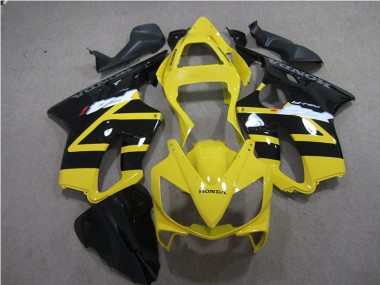 Discount 2001-2003 Yellow Black Honda CBR600 F4i Motorcylce Fairings UK