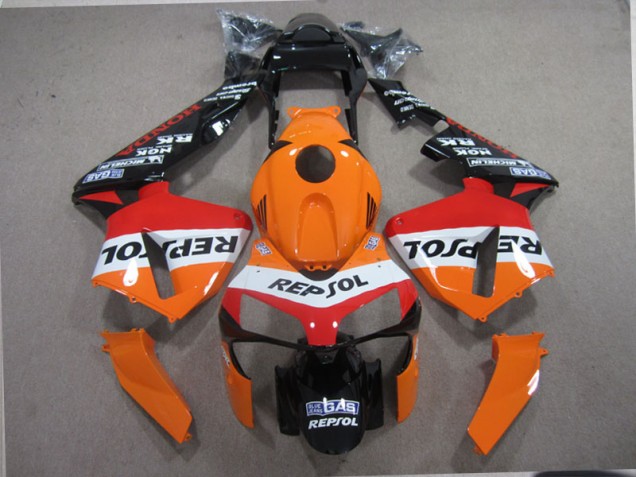 Discount 2003-2004 Orange Black Repsol Honda CBR600RR Motorcylce Fairings UK Discount 2003-2004 Orange Black Repsol Honda CBR600RR Motorcylce Fairings UK