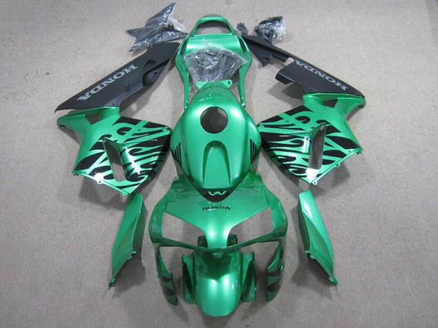Discount 2003-2004 Green Black Honda CBR600RR Motor Bike Fairings UK Discount 2003-2004 Green Black Honda CBR600RR Motor Bike Fairings UK