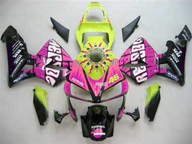 Discount 2003-2004 Valentino Rossi Honda CBR600RR Motorbike Fairing Kits UK
