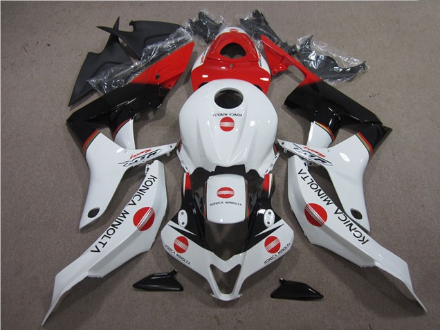 Discount 2007-2008 Red White Black Konica Minolta Honda CBR600RR Motor Bike Fairings UK Discount 2007-2008 Red White Black Konica Minolta Honda CBR600RR Motor Bike Fairings UK