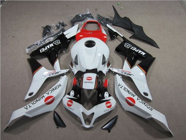 Discount 2007-2008 Red White Black Konica Minolta MAPEI Honda CBR600RR Motorcycle Bodywork UK