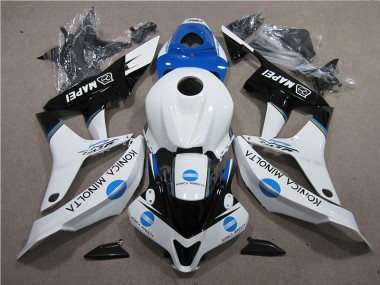 Discount 2007-2008 Blue White Black Konica Minolta MAPEI Honda CBR600RR Moto Fairings UK