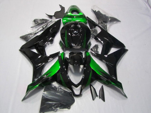 Discount 2007-2008 Black Green Honda CBR600RR Motorcycle Replacement Fairings UK Discount 2007-2008 Black Green Honda CBR600RR Motorcycle Replacement Fairings UK