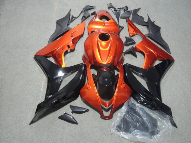 Discount 2007-2008 Orange Black Honda CBR600RR Motorbike Fairing UK Discount 2007-2008 Orange Black Honda CBR600RR Motorbike Fairing UK