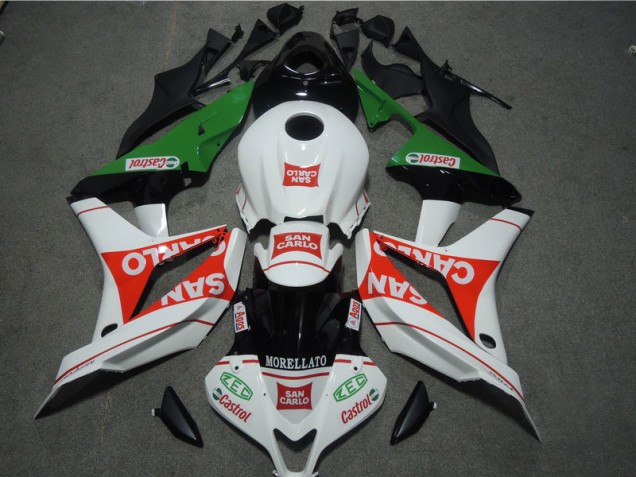 Discount 2007-2008 White Red MORELLATO San Carlo Honda CBR600RR Bike Fairing Kit UK Discount 2007-2008 White Red MORELLATO San Carlo Honda CBR600RR Bike Fairing Kit UK