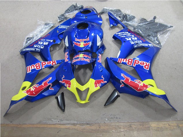 Discount 2007-2008 Blue Red Bull Honda CBR600RR Motorcycle Bodywork UK