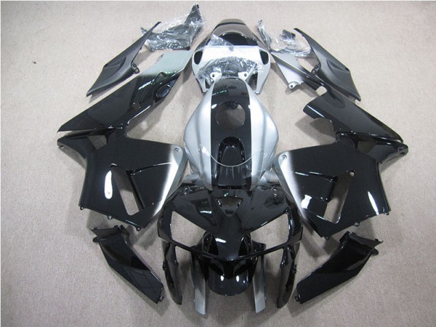 Discount 2007-2008 Black Silver Honda CBR600RR Motor Fairings UK Discount 2007-2008 Black Silver Honda CBR600RR Motor Fairings UK