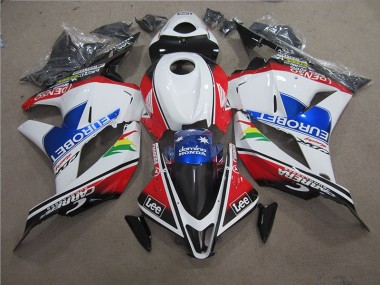 Discount 2009-2012 Blue White EUROBET Lee Honda CBR600RR Motorcycle Fairing UK