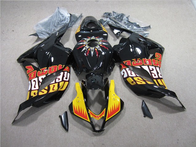Discount 2009-2012 Black Yellow Honda CBR600RR Replacement Motorcycle Fairings UK Discount 2009-2012 Black Yellow Honda CBR600RR Replacement Motorcycle Fairings UK