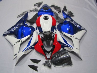 Discount 2009-2012 White Blue Red DREAM Honda CBR600RR Motor Fairings UK