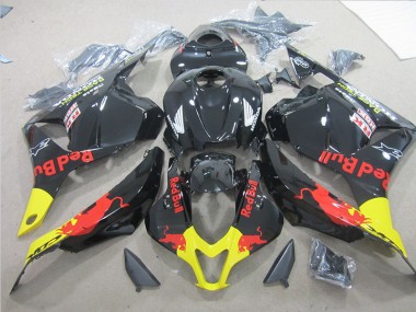 Discount 2009-2012 Black Yellow Red Bull Honda CBR600RR Motorbike Fairings UK