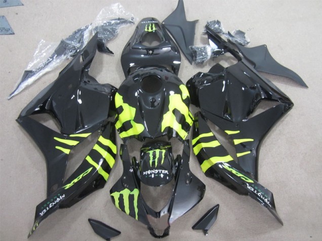 Discount 2009-2012 Black Green Monster Honda CBR600RR Motorcycle Fairing UK Discount 2009-2012 Black Green Monster Honda CBR600RR Motorcycle Fairing UK