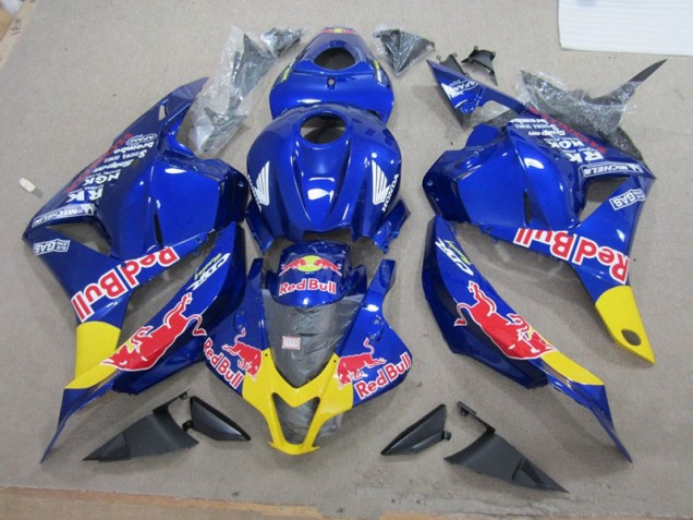 Discount 2009-2012 Blue Red Bull Honda CBR600RR Replacement Motorcycle Fairings UK