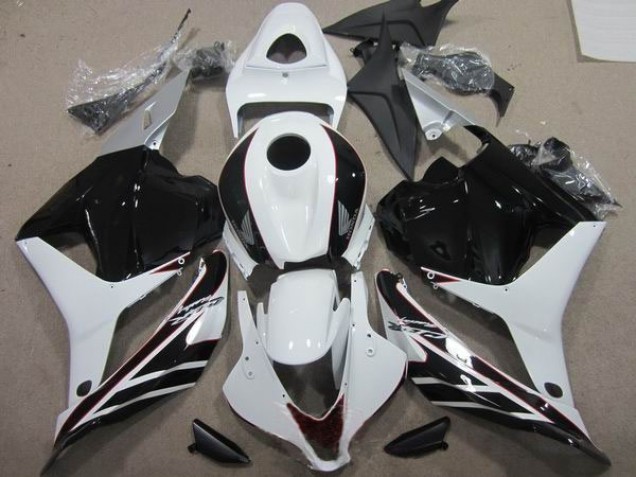 Discount 2009-2012 Black White Honda CBR600RR Motorcycle Fairings UK Discount 2009-2012 Black White Honda CBR600RR Motorcycle Fairings UK