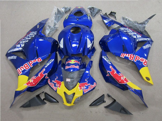 Discount 2009-2012 Blue Red Bull Honda CBR600RR Motor Bike Fairings UK Discount 2009-2012 Blue Red Bull Honda CBR600RR Motor Bike Fairings UK
