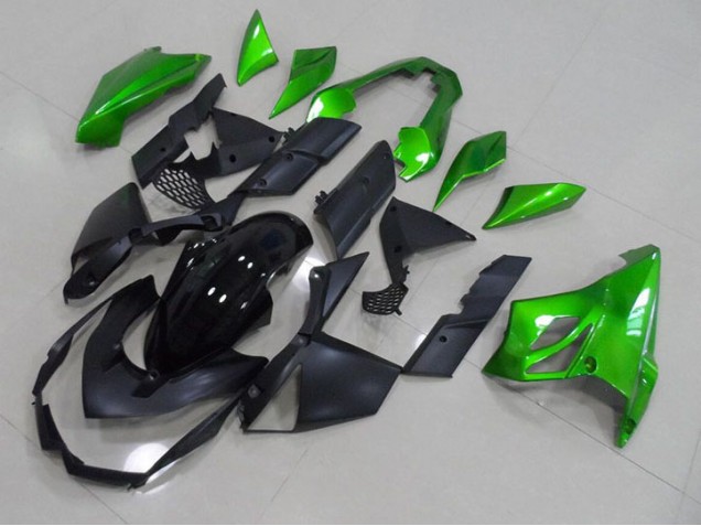 Discount 2007-2009 Black Green Kawasaki Z1000 Motorcycle Replacement Fairings UK