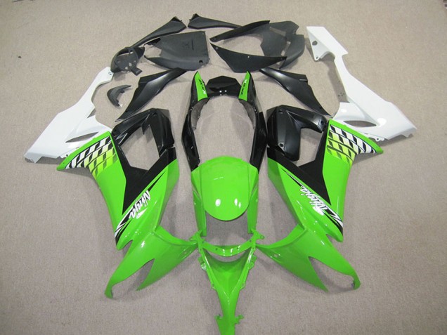 Discount 2008-2010 Black Green Ninja Kawasaki ZX10R Bike Fairings UK Discount 2008-2010 Black Green Ninja Kawasaki ZX10R Bike Fairings UK