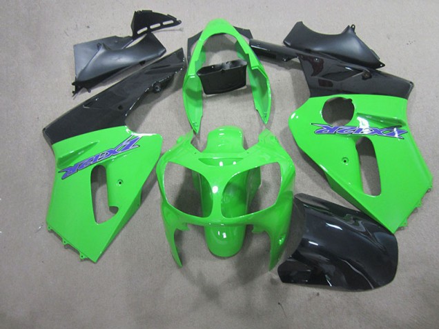 Discount 2000-2001 Green Kawasaki ZX12R Motorcycle Fairing Kits UK Discount 2000-2001 Green Kawasaki ZX12R Motorcycle Fairing Kits UK