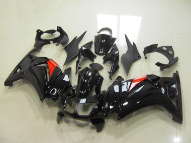 Discount 2008-2012 Black Kawasaki ZX250R Motorcylce Fairings UK