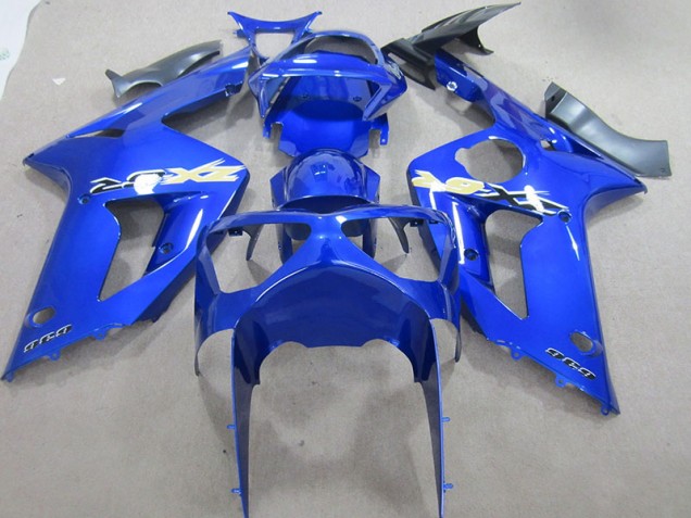Discount 2003-2004 Blue 636 Kawasaki ZX6R Motorcycle Fairing Kits UK Discount 2003-2004 Blue 636 Kawasaki ZX6R Motorcycle Fairing Kits UK