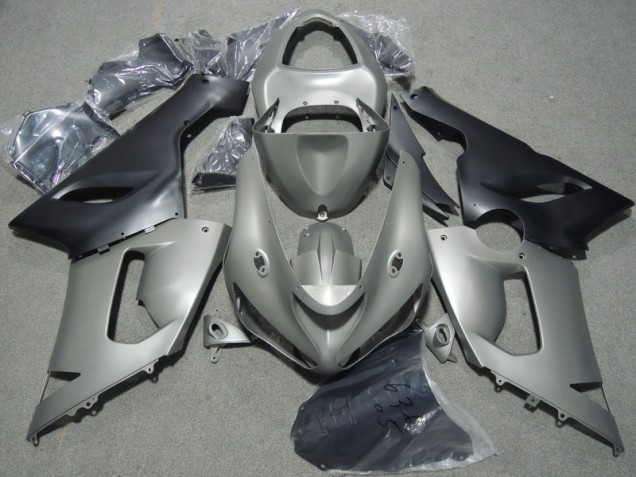 Discount 2005-2006 Grey Black Kawasaki ZX6R Motorcycle Bodywork UK Discount 2005-2006 Grey Black Kawasaki ZX6R Motorcycle Bodywork UK