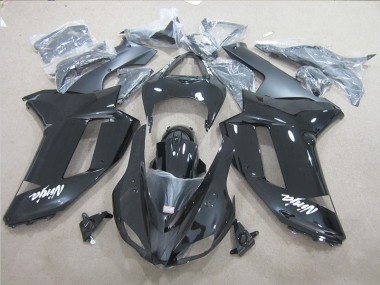 Discount 2007-2008 Black Ninja Kawasaki ZX6R Motor Bike Fairings UK