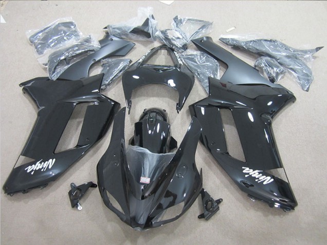 Discount 2007-2008 Black Ninja Kawasaki ZX6R Motor Bike Fairings UK Discount 2007-2008 Black Ninja Kawasaki ZX6R Motor Bike Fairings UK