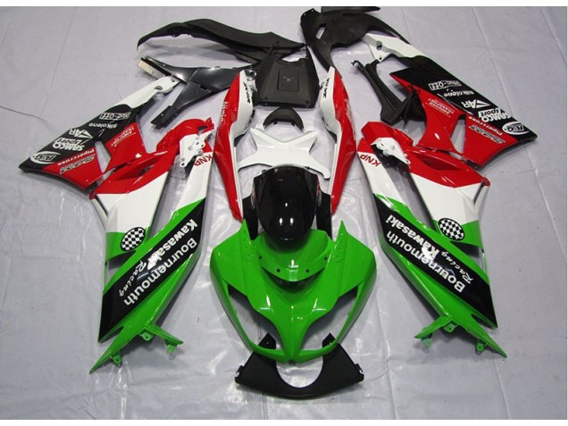Discount 2009-2012 Green Red Kawasaki ZX6R Motorcylce Fairings UK Discount 2009-2012 Green Red Kawasaki ZX6R Motorcylce Fairings UK