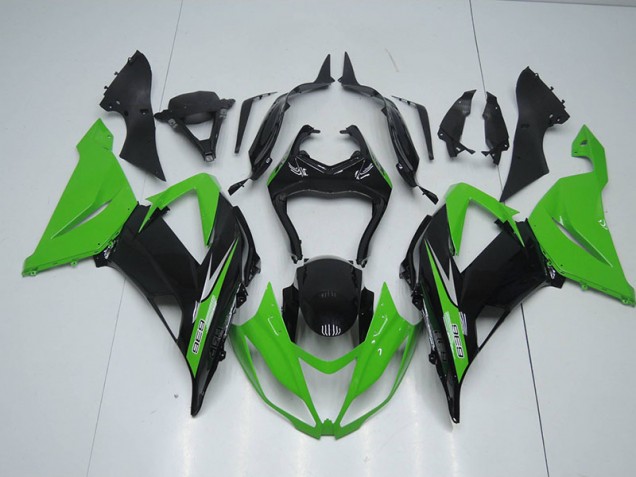 Discount 2013-2018 Black Green 636 Kawasaki ZX6R Bike Fairings UK Discount 2013-2018 Black Green 636 Kawasaki ZX6R Bike Fairings UK