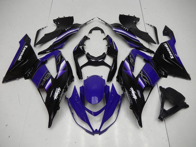 Discount 2013-2018 Black Blue Kawasaki ZX6R Motorbike Fairing UK Discount 2013-2018 Black Blue Kawasaki ZX6R Motorbike Fairing UK