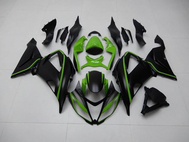 Discount 2013-2018 Black Green Kawasaki ZX6R Replacement Motorcycle Fairings UK Discount 2013-2018 Black Green Kawasaki ZX6R Replacement Motorcycle Fairings UK