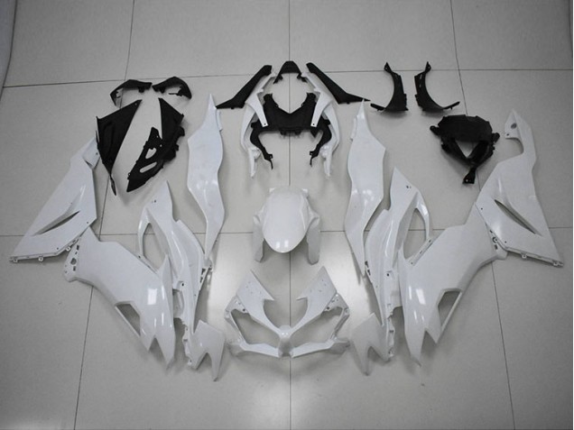 Discount 2019-2023 White Kawasaki ZX6R Motorcycle Replacement Fairings UK Discount 2019-2023 White Kawasaki ZX6R Motorcycle Replacement Fairings UK