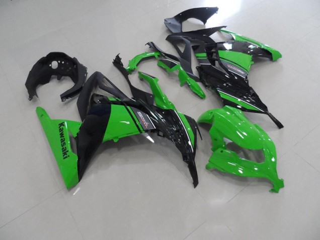 Discount 2013-2016 Black Green Kawasaki ZX300R Motorcycle Replacement Fairings UK Discount 2013-2016 Black Green Kawasaki ZX300R Motorcycle Replacement Fairings UK