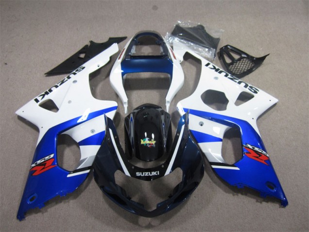 Discount 2000-2002 Blue White Suzuki GSXR1000 Motorbike Fairings UK Discount 2000-2002 Blue White Suzuki GSXR1000 Motorbike Fairings UK