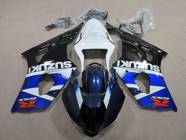 Discount 2003-2004 Blue White Decal Suzuki GSXR1000 Bike Fairings UK Discount 2003-2004 Blue White Decal Suzuki GSXR1000 Bike Fairings UK