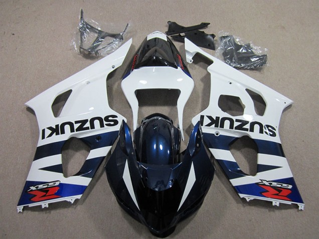 Discount 2003-2004 White Blue Black Decal Suzuki GSXR1000 Bike Fairings UK Discount 2003-2004 White Blue Black Decal Suzuki GSXR1000 Bike Fairings UK