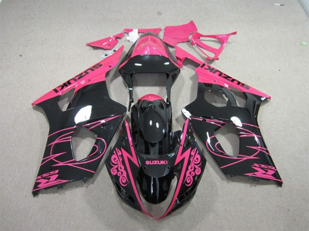 Discount 2003-2004 Pink Black Suzuki GSXR1000 Bike Fairing Kit UK Discount 2003-2004 Pink Black Suzuki GSXR1000 Bike Fairing Kit UK