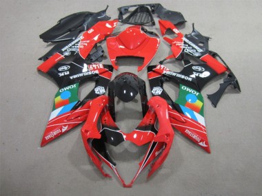 Discount 2005-2006 Black Red Green Suzuki GSXR1000 Bike Fairing UK