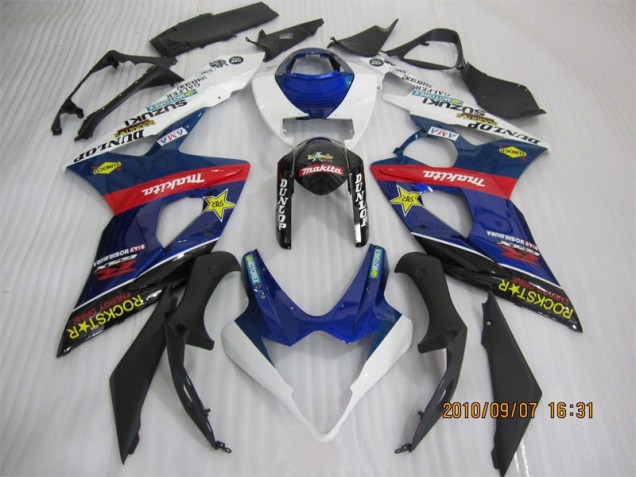 Discount 2005-2006 Blue Black Rockstar Suzuki GSXR1000 Replacement Motorcycle Fairings UK Discount 2005-2006 Blue Black Rockstar Suzuki GSXR1000 Replacement Motorcycle Fairings UK