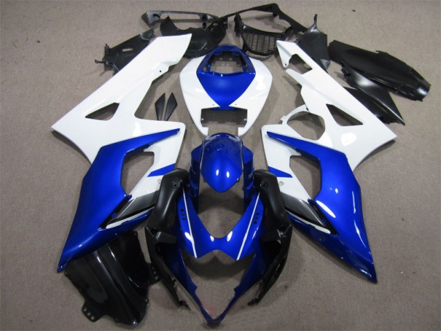 Discount 2005-2006 Blue White Suzuki GSXR1000 Motorcylce Fairings UK Discount 2005-2006 Blue White Suzuki GSXR1000 Motorcylce Fairings UK