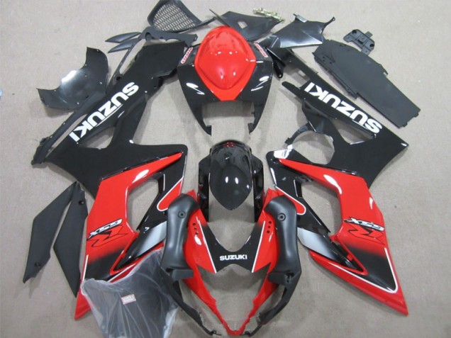 Discount 2005-2006 Black Red Suzuki GSXR1000 Motorcycle Fairings UK Discount 2005-2006 Black Red Suzuki GSXR1000 Motorcycle Fairings UK