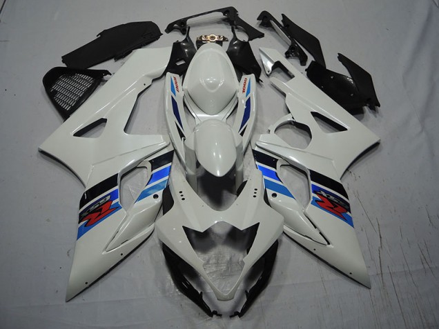 Discount 2007-2008 White Blue Suzuki GSXR1000 Bike Fairings UK Discount 2007-2008 White Blue Suzuki GSXR1000 Bike Fairings UK