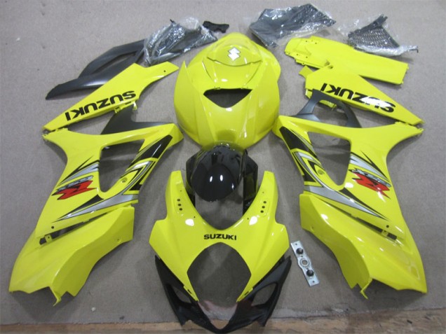 Discount 2007-2008 Yellow Black Suzuki GSXR1000 Motorcycle Fairings Kit UK Discount 2007-2008 Yellow Black Suzuki GSXR1000 Motorcycle Fairings Kit UK