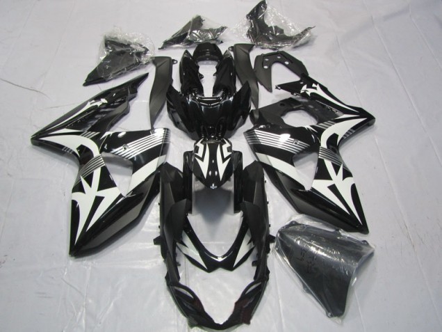 Discount 2009-2016 Black White Suzuki GSXR1000 Motorcyle Fairings UK Discount 2009-2016 Black White Suzuki GSXR1000 Motorcyle Fairings UK