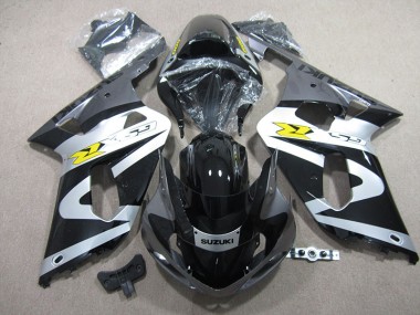 Discount 2001-2003 Black White Suzuki GSXR600 Motorbike Fairing Kits UK