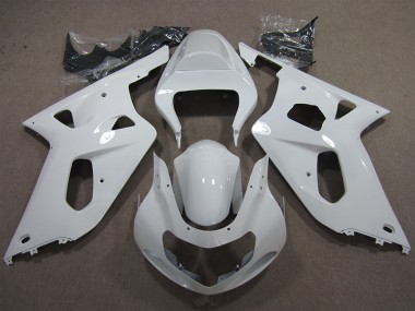 Discount 2001-2003 White Suzuki GSXR600 Motorcycle Fairings UK