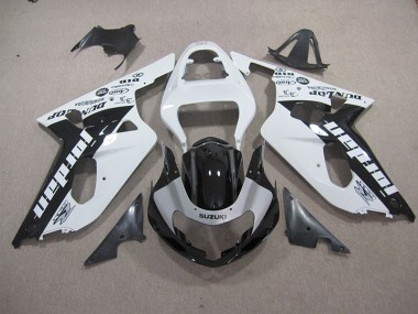 Discount 2001-2003 White Black Suzuki GSXR600 Motorbike Fairings UK
