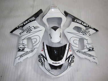 Discount 2001-2003 White Black Corona Extra Suzuki GSXR600 Bike Fairings UK
